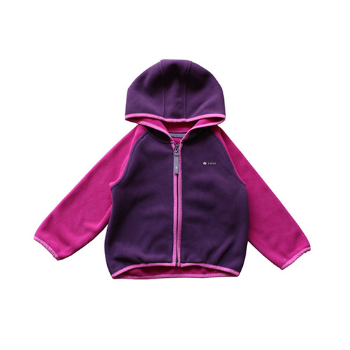 SP 15 Kid's bonded fleece jacket with hood