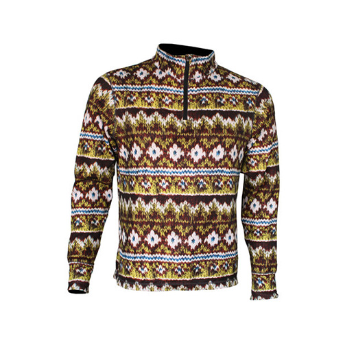 SP 09 Men's print stretch fleece